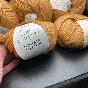NEW Yarn Concept Mohair-Cotton by Katia